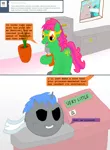 Size: 1104x1505 | Tagged: artist:hakar-kerarmor, ask four inept guardponies, chubby, derpibooru import, oc, oc:bastion, safe, unofficial characters only