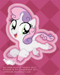 Size: 398x500 | Tagged: safe, artist:nattherat, derpibooru import, sweetie belle, classical unicorn, cloven hooves, cute, diasweetes, leonine tail, solo, unshorn fetlocks