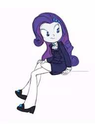 Size: 614x800 | Tagged: safe, artist:carnifex, derpibooru import, rarity, equestria girls, solo