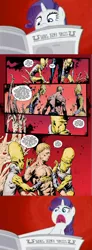 Size: 1205x3263 | Tagged: animal man, comic, derpibooru import, exploitable meme, fashion, flesh, grimdark, meme, new 52, newspaper, newspaper meme, rarity