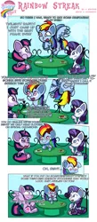Size: 1085x2500 | Tagged: safe, artist:wadusher0, derpibooru import, rainbow dash, rarity, twilight sparkle, twilight sparkle (alicorn), alicorn, crab, pegasus, pony, unicorn, blushing, comic, eating, female, fluffy, frown, grin, implied lesbian, implied shipping, implied twidash, mare, ponies eating meat, ponies eating seafood, puffy cheeks, sandwich, smiling, streaking, unshorn fetlocks, upside down, we don't normally wear clothes, wide eyes, wingboner
