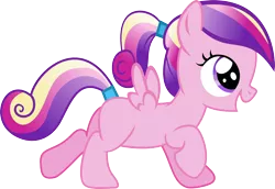 Size: 1880x1292 | Tagged: safe, artist:vector-brony, derpibooru import, princess cadance, pegasus, pony, cute, cutedance, filly, pegasus cadance, simple background, solo, transparent background, vector