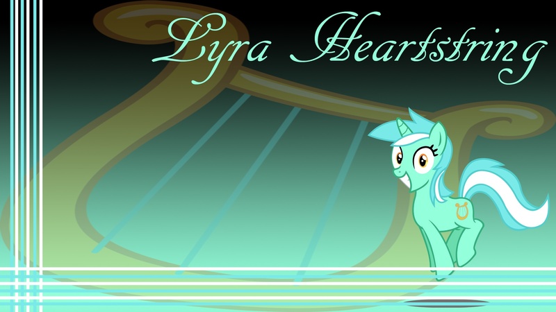 Size: 1920x1080 | Tagged: artist:djthunderbolt, cutie mark, derpibooru import, lyra heartstrings, safe, vector, wallpaper