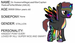 Size: 1024x589 | Tagged: safe, derpibooru import, oc, unofficial characters only, alicorn, pony, pony creator, alicorn oc, donut steel, joke oc