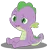Size: 1586x1655 | Tagged: artist:axemgr, baby, baby dragon, baby spike, confused, derpibooru import, dragon, safe, simple background, sitting, solo, spike, transparent background, vector
