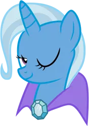 Size: 1707x2429 | Tagged: safe, artist:axemgr, derpibooru import, trixie, pony, unicorn, female, mare, simple background, solo, transparent background, vector, wink