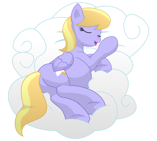 Size: 12000x10800 | Tagged: safe, artist:xniclord789x, derpibooru import, cloud kicker, pegasus, pony, absurd resolution, cloud, cutie mark, eyes closed, female, hooves, lying on a cloud, mare, on a cloud, open mouth, plot, pregnant, side, simple background, sleeping, solo, transparent background, vector, wings