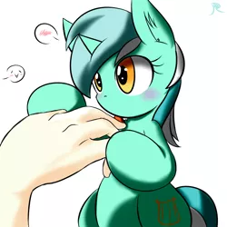 Size: 800x800 | Tagged: artist:ranban, cute, derpibooru import, hand, human, human fetish, humie, licking, lyrabetes, lyra heartstrings, pixiv, safe, solo