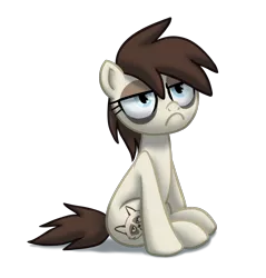 Size: 1826x1914 | Tagged: artist:kaermter, derpibooru import, grumpy cat, grumpy pony, ponified, safe, solo