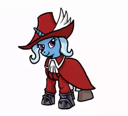 Size: 1000x903 | Tagged: artist needed, source needed, safe, derpibooru import, trixie, pony, unicorn, crossover, female, final fantasy, mare, parody, red mage, solo