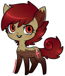 Size: 700x813 | Tagged: safe, artist:ponymonster, derpibooru import, oc, oc:coke pony, unofficial characters only, earth pony, food pony, original species, coke, simple background, solo, transparent background