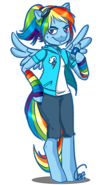 318426 Safe Artistkaracoon Derpibooru Import Rainbow Dash Anthro Solo Twibooru 9021