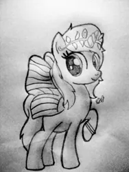 Size: 1536x2048 | Tagged: safe, artist:andromedaasylum, derpibooru import, oc, unofficial characters only, pony, unicorn, butterfly wings, solo, traditional art