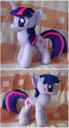 Size: 800x1476 | Tagged: artist:sewyouplushiethings, derpibooru import, irl, photo, plushie, safe, twilight sparkle