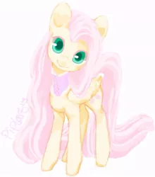 Size: 692x787 | Tagged: artist:piptart, clothes, collar, corset, crossover, cute, dead source, derpibooru import, fluttershy, hair, head tilt, impossibly long hair, impossibly long tail, long hair, long mane, long tail, looking at you, mane, rapunzel, safe, simple background, sketch, smiling, solo, white background