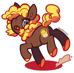 Size: 480x470 | Tagged: safe, artist:zhampy, derpibooru import, oc, oc:kaybee, unofficial characters only, earth pony, pony, solo