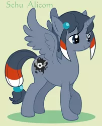 Size: 974x1200 | Tagged: safe, artist:hiina, derpibooru import, ponified, alicorn, pony, cutie mark, football, inazuma eleven, inazuma eleven go, shuu, solo