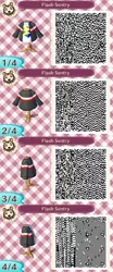 Size: 400x960 | Tagged: safe, derpibooru import, flash sentry, equestria girls, 3ds, animal crossing, animal crossing: new leaf, barely pony related, equestria girls outfit, qr code