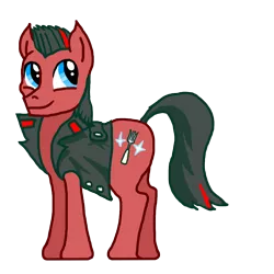 Size: 1200x1200 | Tagged: artist needed, bratishka, clothes, derpibooru import, military uniform, ponified, russian, safe, smiling, solo, the green elephant