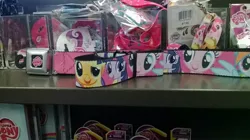 Size: 2592x1456 | Tagged: safe, derpibooru import, applejack, pinkie pie, rainbow dash, twilight sparkle, belt, books-a-million, merchandise, seatbelt