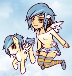 Size: 340x362 | Tagged: safe, artist:christinies, derpibooru import, oc, oc:nimbus breeze, unofficial characters only, human, humanized, human ponidox, light skin, winged humanization