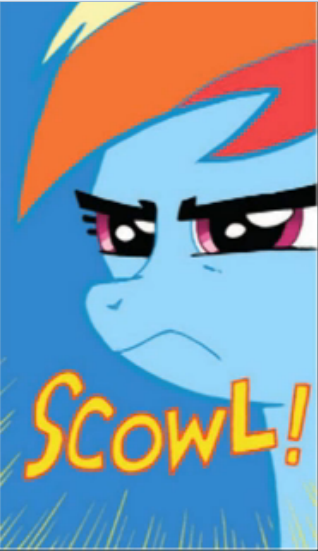 Size: 318x551 | Tagged: safe, derpibooru import, idw, rainbow dash, reaction image, solo