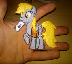 Size: 863x768 | Tagged: safe, artist:ethepony, derpibooru import, derpy hooves, pony, embroidery, patch