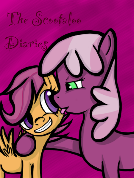 Size: 768x1024 | Tagged: artist:jabbie64, cheerilee, cheeriloo, female, implied foalcon, lesbian, scootaloo, shipping, suggestive