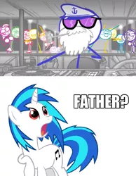 Size: 639x822 | Tagged: derpibooru import, dick figures, dick figures the movie, image macro, safe, vinyl scratch