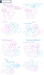 Size: 2560x4359 | Tagged: suggestive, artist:ambris, derpibooru import, rainbow dash, twilight sparkle, twilight sparkle (alicorn), alicorn, pony, ask twidash, comic, dock, female, heart, kissing, lesbian, mare, martial arts, pinned, shipping, twidash, wingboner, wrestling