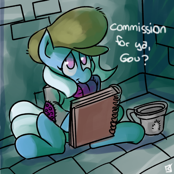 Size: 3850x3850 | Tagged: safe, artist:fauxsquared, derpibooru import, trixie, pony, unicorn, begging, british, female, mare, poverty, solo