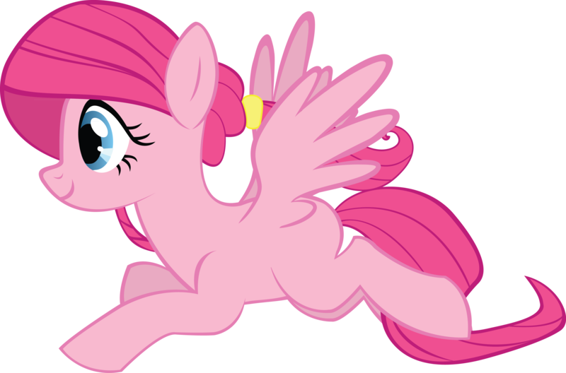 Size: 4520x2981 | Tagged: safe, artist:aaramus, derpibooru import, oc, unofficial characters only, pegasus, pony, blank flank, flying, magical lesbian spawn, offspring, parent:fluttershy, parent:pinkie pie, parents:flutterpie, ponytail, simple background, solo, transparent background, vector