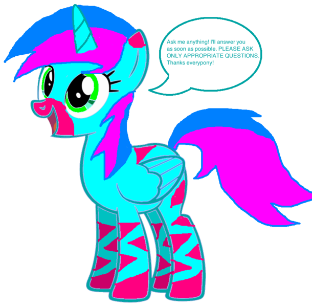 Size: 900x885 | Tagged: alicorn, alicorn oc, artist:lightningchaser2000, derpibooru import, donut steel, oc, safe, solo, speech bubble, text, unofficial characters only