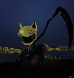 Size: 1280x1355 | Tagged: artist:surgicalarts, celty sturluson, cosplay, derpibooru import, durarara, pinkie pie, safe, solo