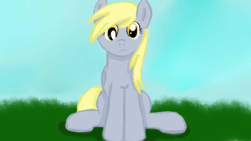 Size: 1280x720 | Tagged: source needed, safe, artist:jbond, derpibooru import, derpy hooves, pegasus, pony, female, mare, solo