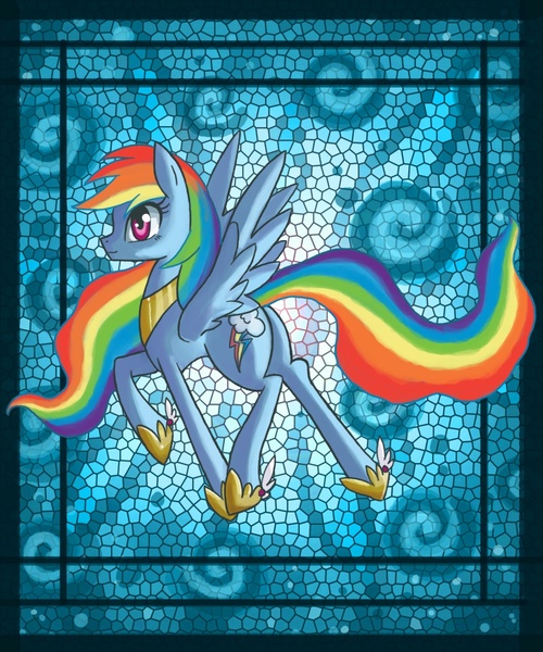 Size: 1000x1200 | Tagged: artist:raptor007, derpibooru import, princess, rainbow dash, safe, solo