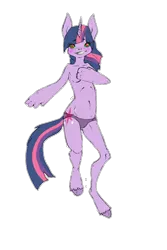 Size: 600x900 | Tagged: anthro, artist:zowato, breasts, corrupted, corrupted twilight sparkle, derpibooru import, featureless breasts, female, solo, solo female, suggestive, twilight sparkle, unguligrade anthro, unshorn fetlocks