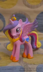 Size: 600x1004 | Tagged: artist:antych, brushable, custom, derpibooru import, figure, irl, photo, princess cadance, safe, solo, toy