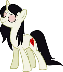 Size: 837x954 | Tagged: safe, artist:travelingantics, derpibooru import, ponified, pony, unicorn, amnesia, amnesia the dark descent, amnesia the dark descent: justine, crossover, heartbreak, justine, proud, simple background, solo, transparent background