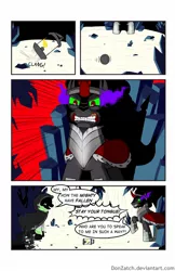 Size: 792x1224 | Tagged: artist:donzatch, changeling, comic, comic:tale of twilight, derpibooru import, king sombra, lantern, queen chrysalis, safe