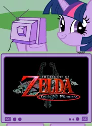 Size: 561x771 | Tagged: safe, derpibooru import, twilight sparkle, exploitable meme, meme, namesake, nintendo, obligatory pony, slowpoke, the legend of zelda, the legend of zelda: twilight princess, tv meme, twiface