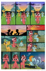 Size: 1300x2000 | Tagged: artist:smudge proof, comic, comic:heads and tails, derpibooru import, oc, safe, snails, snips, sunset