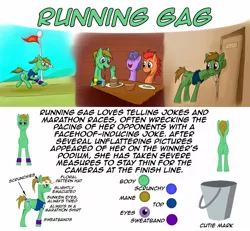 Size: 1587x1464 | Tagged: safe, artist:bingodingo, derpibooru import, oc, oc:running gag, unofficial characters only, earth pony, pony, ask pun, ask, bulimia, female, mare, pun, running gag, solo, tumblr