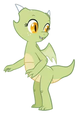 Size: 384x575 | Tagged: artist:queencold, derpibooru import, dragon, dragoness, oc, oc:jade, safe, simple background, solo, teenaged dragon, transparent background, unofficial characters only