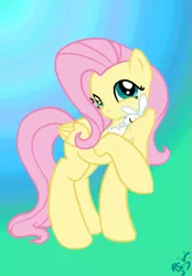 Size: 389x558 | Tagged: angel bunny, artist:ransurround, derpibooru import, fluttershy, safe