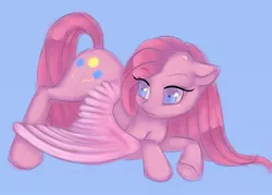 Size: 800x573 | Tagged: dead source, safe, artist:misukitty, derpibooru import, pinkie pie, pegasus, pony, pegasus pinkie pie, pinkamena diane pie, race swap, solo