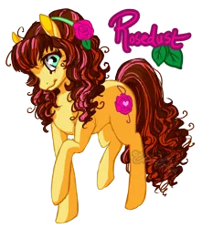 Size: 894x1011 | Tagged: safe, artist:toastiepony, derpibooru import, oc, oc:rosedust, unofficial characters only, pony, female, mare, solo