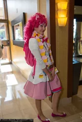Size: 1365x2048 | Tagged: safe, artist:rmtakesover, derpibooru import, pinkie pie, human, 2013, anime los angeles, convention, cosplay, irl, irl human, photo, solo