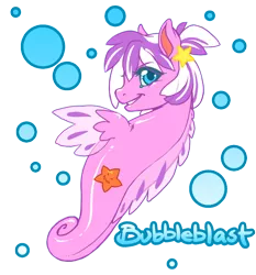 Size: 986x1060 | Tagged: artist:toastiepony, derpibooru import, oc, oc:bubbleblast, safe, sea pony, solo, unofficial characters only