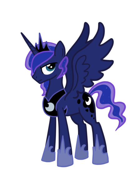 Size: 1152x1584 | Tagged: safe, artist:thecheeseburger, derpibooru import, princess luna, prince artemis, rule 63, simple background, solo, transparent background, vector